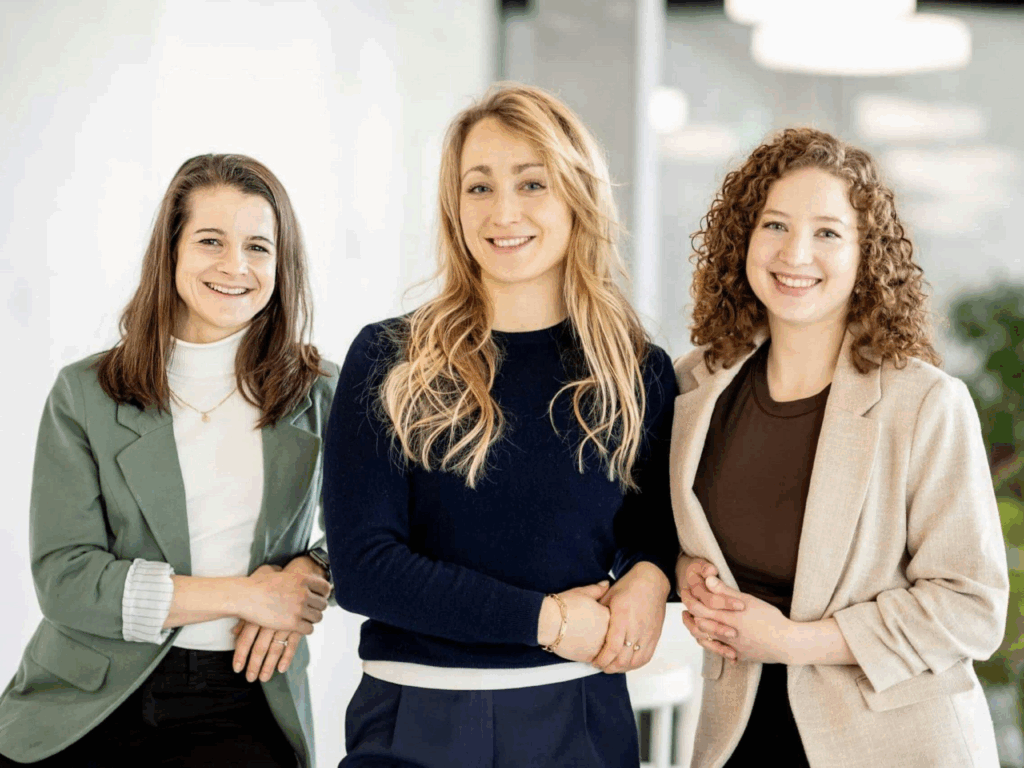 Dr. Nicole Kleger, Anna Bünter and Simona Fehlmann.